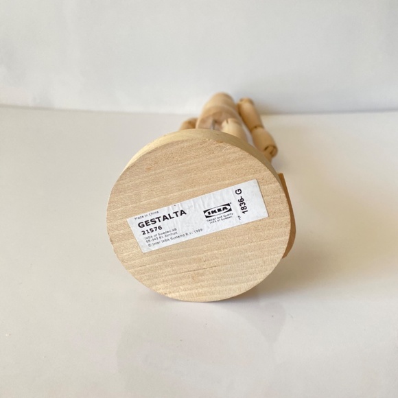 Posable Mannequin Articulated Wooden Figure by IKEA Vintage - Picture 5 of 6